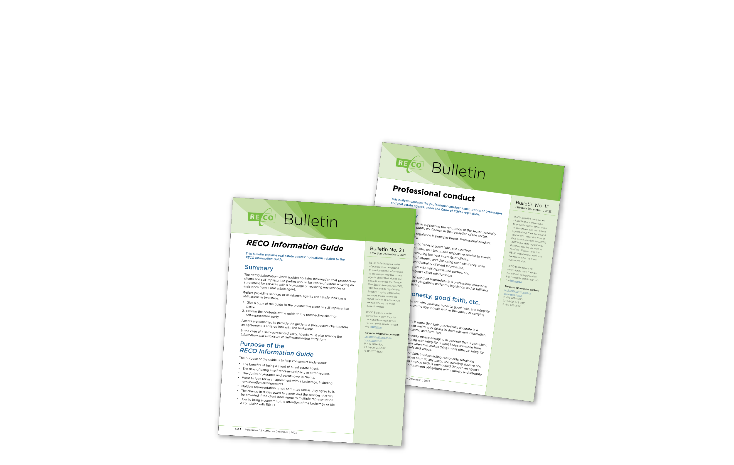 Discover RECO Bulletins